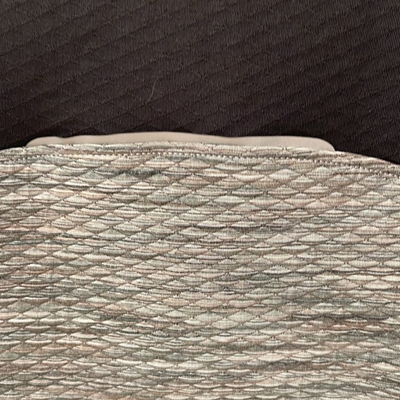 ATHLETA 1/4 ZIP SWEAT SHIRT/ gray and black - Picture 8 of 11